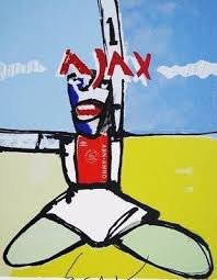 Herman brood schilderij, zeefdrukken, tekeningen en giclee. Herman Brood Zeefdruk Ajax Wint Moderne Kunst Design Gadgets Gifts Collectables En Gouden Platen Www Artandgold Com Heeft Het