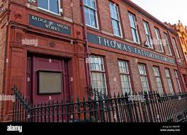 Thomas Fattorini factory, Birmingham Jewellery quarter, Regent St,  Birmingham, English Midlands, UK, B1 3HQ Stock Photo