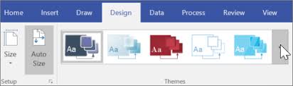 Video Apply A Theme To A Diagram Visio