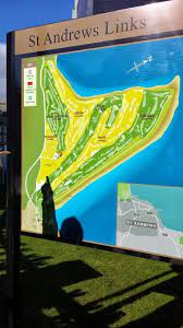 Map Of All 5 Golf Courses At The Home Of Golf St Andrews Scotland We Played The Eden Course In Yellow Being Pointed At I Wales England Scotland St Andrews