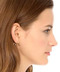 Love Ear Jacket Bar Stud Earrings Stud Earrings Star Earrings