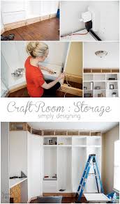 Build this craft room storage table with just three ikea kallax shelves and. Craft Room Installing Storage