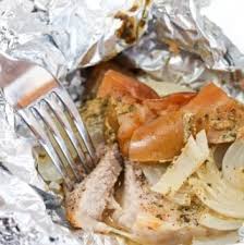 Whether it's served simply or dressed up with a glaze or crusting of herbs and spices, this dish always feels like home. Grilled Dijon Pork And Apple Foil Packets Easy Clean Up