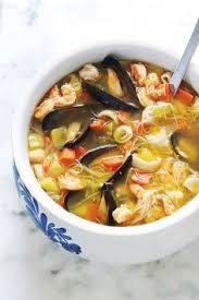 Soupe Au Poulet Fruits De Mer Vermicelles Sans Gluten Recette Repas Facile Et Rapide Repas Recette Asiatique