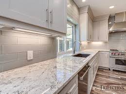 Granite, marble, quartzite, dolamite or. White Spring Granite Countertops Trifection Remodeling Construction
