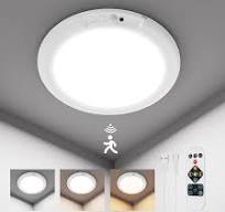 HURYEE Magnetic Wireless Ceiling Lights, Battery Operated ...