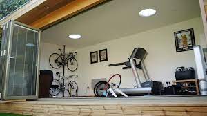 Gym sheds & workshop gallery. Personal Garden Gym Outdoor Gym Buildings Uk Exercise Studios The Garden Escape