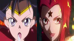 Eudial, who would retreat once she saw there was no reason for her to remain, use her daimons not to extract her victims' pure heart crystals but to cover her retreat once she extracted it much faster with a technological device of her invention and verified it wasn't the right one and the one time she did stay and fight she did it. Pretty Guardian Sailor Moon Crystal Episode 29 Anime Review Eudial S Fire The Death Busters Youtube