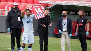 En yakın takipçisi real madrid ile arasındaki puan farkını açma şansını yitirdi. Athletic Bilbao Vs Atletico Madrid Football Match Summary June 14 2020 Espn