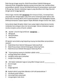 Ujian Selaras 2 Bahasa Melayu Tahun 3 2017 In 2020 Malay Language Exam Papers Language
