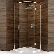 Cooke Lewis Cascata Quadrant Shower Enclosure Tray Waste W 800mm D 800mm Departments Diy Quadrant Shower Enclosures Quadrant Shower Shower Enclosure