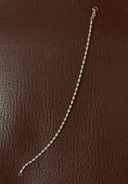 Belum pernah dipakai.karena ini dikasih dan lgsg disimpan jd lupa punya cincin ini. White Gold 375 Italy Bracelet Women S Fashion Jewellery On Carousell