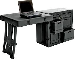 The Pelican 472 Field Desk Is A Single Unit Mobile Office Ready For Any Situation Mini Office Mobile Workshop Mobile Office