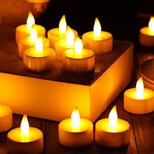 24pcs Led Tea Light Candles Realistic Battery Flameless Tealight Home Decoration Ebay Led Tea Light Candles Led Tea Lights Flameless Tea Lights