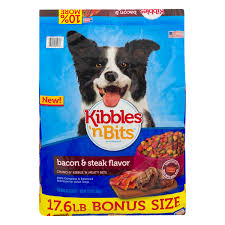 Very active toy breed dogs may eat as much as 1 cup of food on a daily basis. Save On Kibbles N Bits Dry Dog Food Bacon Steak Flavor Order Online Delivery Stop Shop