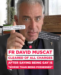 Fr David Muscat, a Maltese priest notorious for making off-the-cuff  comments and oftentimes offending wide swathes of people, has been  acquitted in court after being charged over online hate speech back in