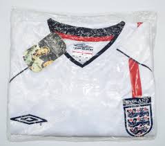 Kane dropped back into his own half, neatly laid the ball back to luke shaw and watched as the full back sent raheem sterling into the space kane had created. 2001 England Vs Germany Umbro Home Football Shirt Size Xxl Ebay