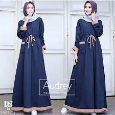 Foto produk real pic foto kami sendiri 2. Baju Gamis Audrey Maxi Dress Maxi Setelan Muslim Wanita Hijab Terbaru Termurah Baju Hamil Shopee Indonesia