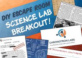 Escape room activities are a fun and interactive way to work on the skills kids need. Diy Escape Room Kit Science Lab Breakout The Game Gal