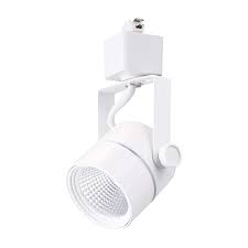 Track Light Head Dimmable Led Adjustable Tilt Angle White 8w 580lm 3000k Cloudy Bay Lighting