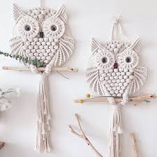 Use a rod to hang your tapestries that have pockets in the back. 30cm 70cm Original Mandala Owl Tapestry Wall Hanging Boho Decor Hand Woven Ins Macrame Mandala Home Wall Decoration Headboard Buy At The Price Of 48 99 In Aliexpress Com Imall Com