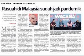 Rasuah merupakan suatu jenayah atau kesalahan mengikut akta suruhanjaya pencegahan rasuah malaysia 2009. Macc Force Rasuah Di Malaysia Sudah Jadi Pandemik Facebook