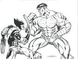 Free printable x men coloring pages online for kids play fun online games for kids at heroesarcade.com. Online Coloring Pages Coloring Page Logan And Beast X Men Download Print Coloring Page