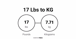 How to convert 17 pounds (lbs) to kilograms (kg). 17 Lbs To Kg Howmanypedia Com