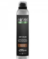 Nirvel Professional Tinting Hair Spray Dry Color Dark Brown 300ml Brown Buy From Azum Price Reviews Description Review
