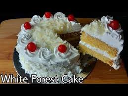 White Forest Cake Moist Eggless Cake Without Oven Milk Butter Paper Condensed Milk Curd Butter Youtube Eggless Cake Forest Cake Cake