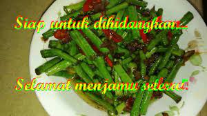 Sayur pecel dapat dijadikan sebagai inspirasi resep masakan sayur sehat yang dapat di coba dirumah. Sayur Kacang Panjang Goreng Kicap Fried Long Beans W Sweet Soya Bean Sauce By Linda Hussin Youtube