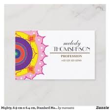 Mighty 8 9 Cm X 6 4 Cm Standard Matte Business Card Zazzle Co Uk Business Card Minimalist Unique Business Cards Square Business Card