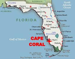 Cape Coral Has More Miles Of Canals Than Any Other City In The World It Is A City Located In Lee County Florida Florida Map Of Florida Daytona Beach Florida