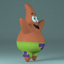 3d Model Character Patrick Stars Turbosquid 1201954