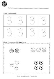 free preschool math printables little dots education