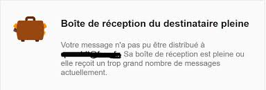 Je n'ai plus acces a ma boite mail. Boite De Reception Pleine Resolu Comment Ca Marche