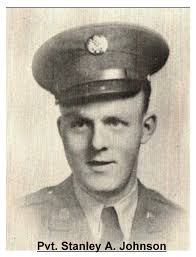 Death of Pvt. Stanley Johnson in World War II, Blanchardville, Wisconsin