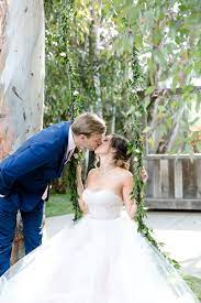 Floral Swings Vintage Garden Wedding At Twin Oaks Garden Estate In San Marcos California California Wedding Venues Vintage Garden Wedding Temecula Weddings