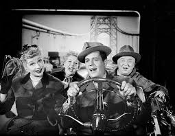 An I Love Lucy Production Still California Here We Come Lucille Ball Vivian Vance Desi Arnaz And William Frawley I Love Lucy Show I Love Lucy Love Lucy
