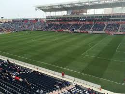 Seatgeek Stadium Section 203 Row 1 Seat 7 Chicago Fire