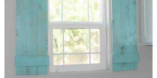 This window's curve is charming and traditional. Remodelaholic Diy Interior Window Shutters For Under 20