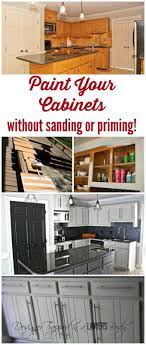 Sanding your kitchen cabinets and, on to my second least favorite step — sanding. 23 Paint Kitchen Cabinets Without Sending Or Priming Ideas Painting Kitchen Cabinets Kitchen Cabinets Kitchen Paint