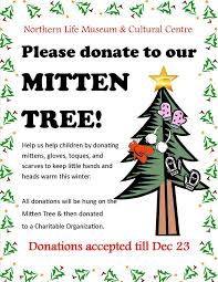 Mitten Tree Donations Happy Holidays Everyone Funny Christmas Decorations Donate Christmas Holiday Donations