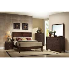 The red and black colors in this bedroom speaks chinese or japanese but whatever that is, one sure thing is that it is asian from decors to bed covers! Madison Bed In Espresso Finish By Acme 19570q