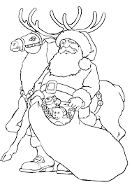 They could play games in the nursery like numbers match games and alphabet puzzles and santa and reindeer coloring pages.such plenty of fun they are able to have and tell another kids. Santa Claus And His Reindeer Coloring Pages Christmas Coloring Pages Kidsdrawing Free Coloring Christmas Coloring Sheets Christmas Colors Coloring Pages