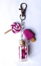Greedy Keyring Or Bag Bijoux De Sac Porte Cle Collier De Boutons