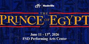 CYT Nashville Presents: Prince of Egypt