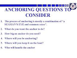 Maybe you would like to learn more about one of these? Seamanship Ch 9 Anchoring The Study References For