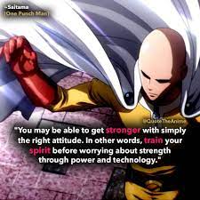 Saitama one punch man quotes. 17 Powerful Saitama Quotes 2020 One Punch Man One Punch Man Funny One Punch Man Saitama One Punch
