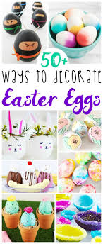 Ancient egyptians decorated ostrich eggs, and early christians in mesopotamia dyed eggs to mark easter. 50 Ways To Decorate Easter Eggs Sugar Spice And Glitter